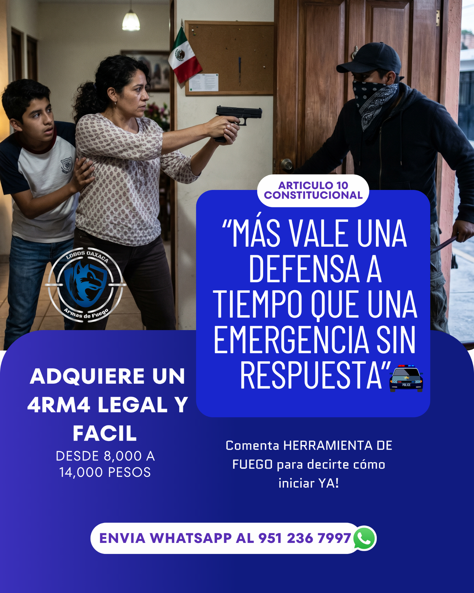4RM4S Sedena Oaxaca Facebook ad from May 9, 2026