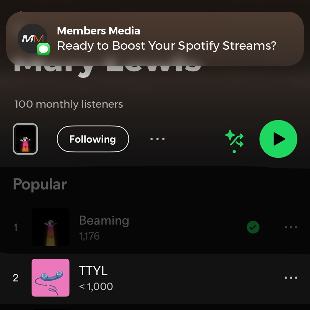 Members Media Facebook ad