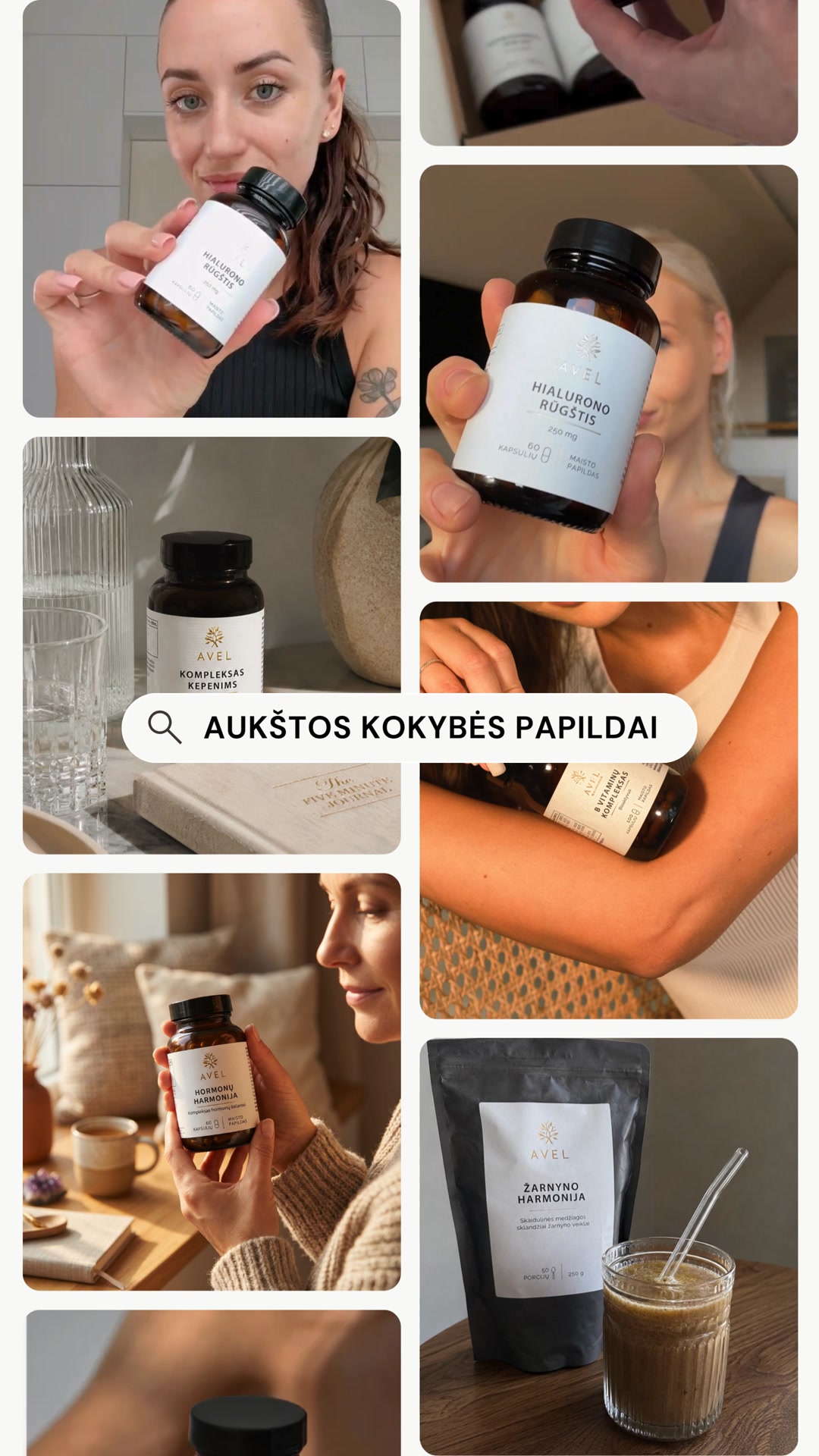 AVEL Facebook ad: Papildai, kuriais pasitiki tūkstančiai!