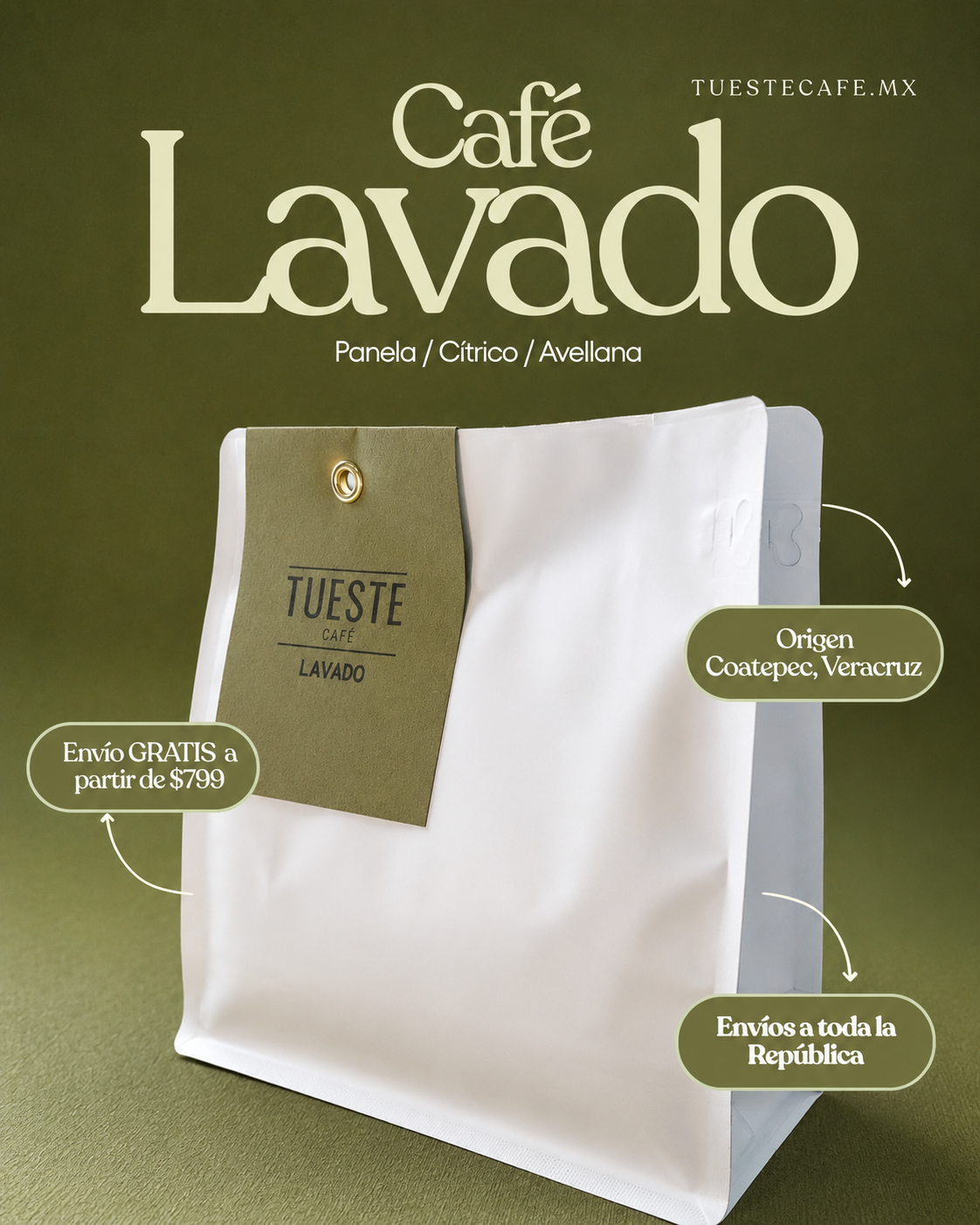 Tueste Café Facebook ad