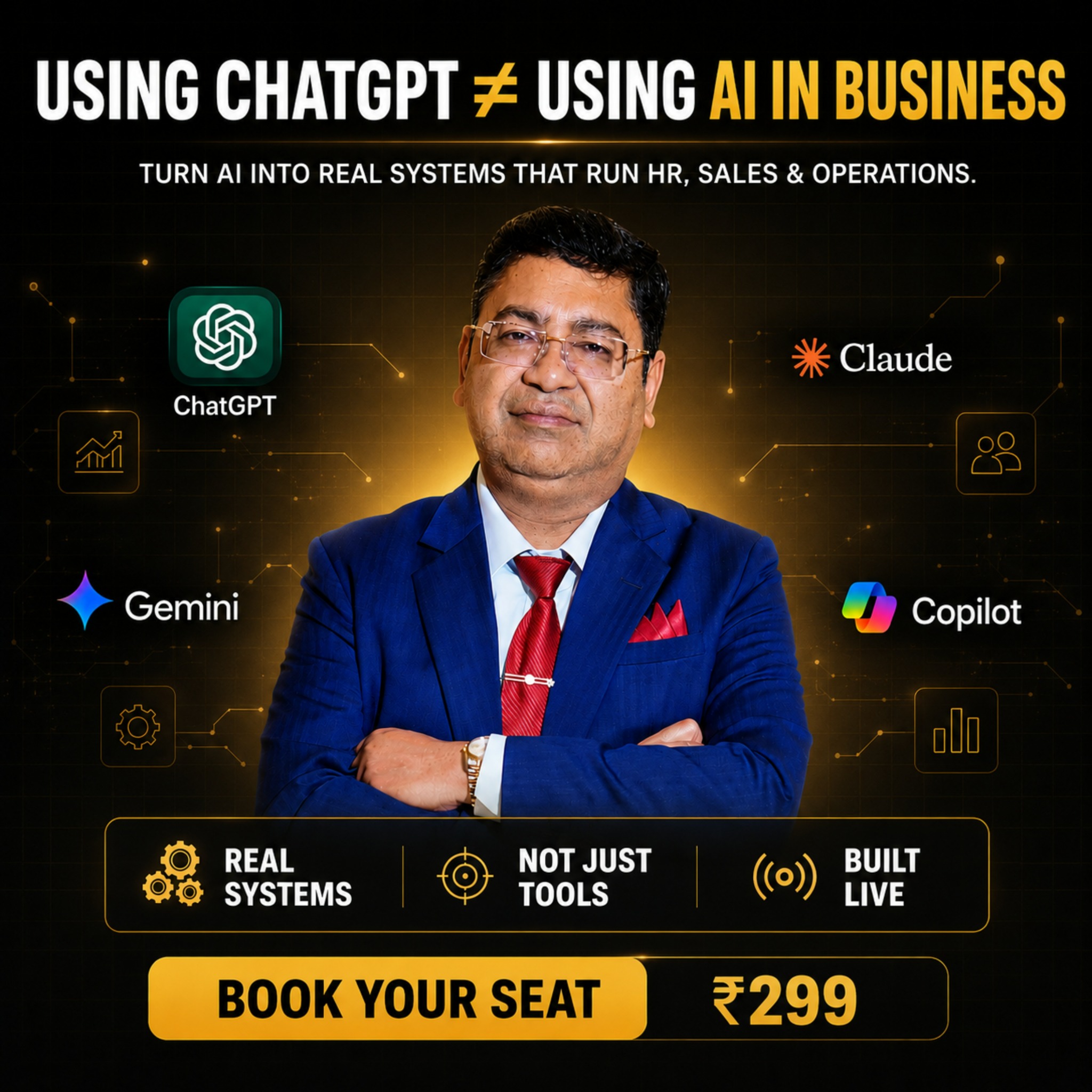 Sanjeev Jain Facebook ad: AIBB | CEOITBOX Events Page