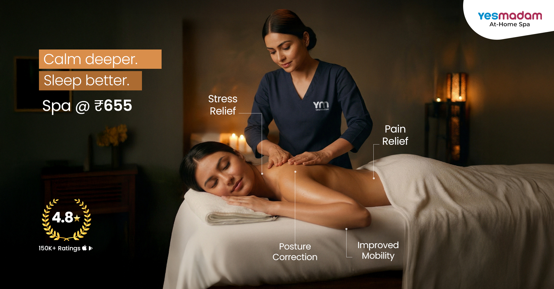 YesMadam App Facebook ad