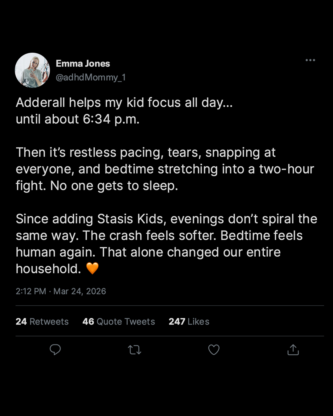 Stasis Kids Facebook ad