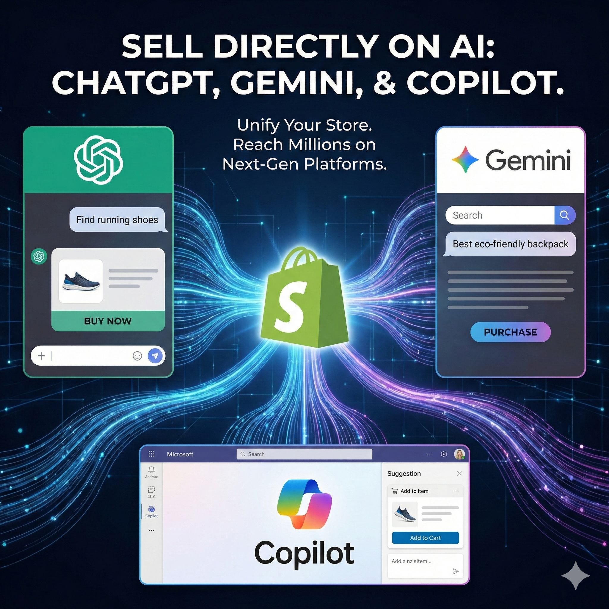 Bgood media Facebook ad: More Sales. More Control Over AI.