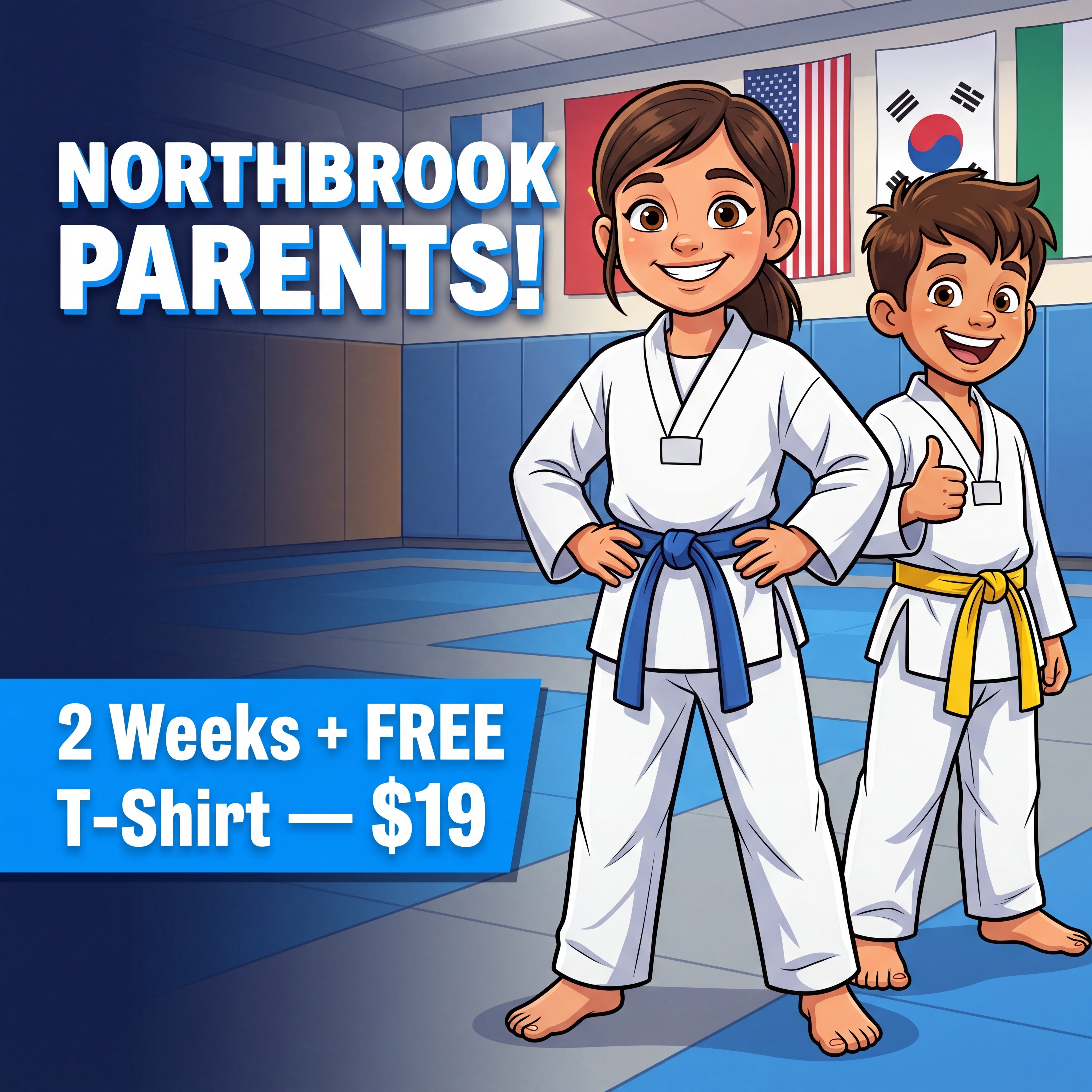 Northbrook's Best Martial Arts Program Facebook ad