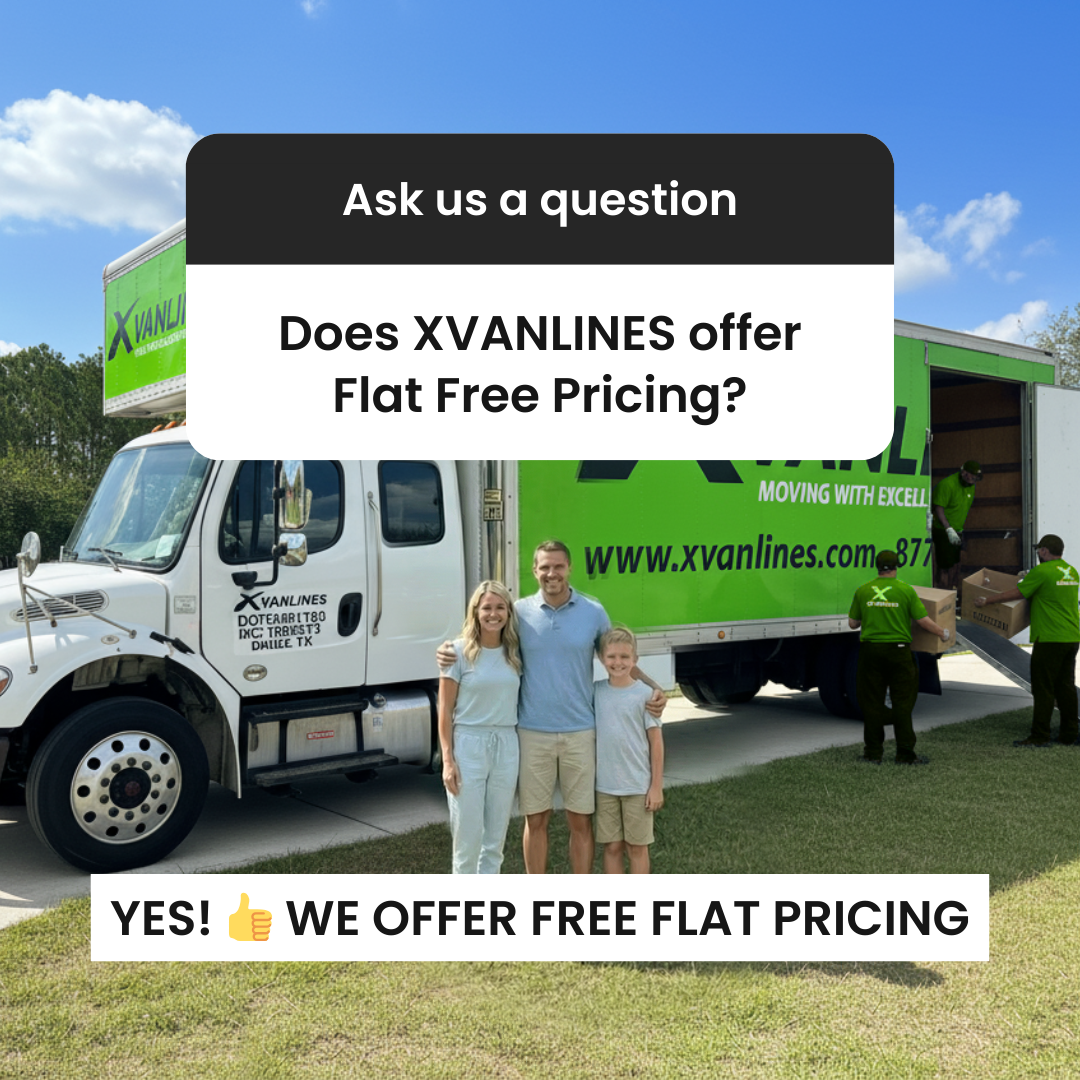 X VAN LINES LLC Facebook ad