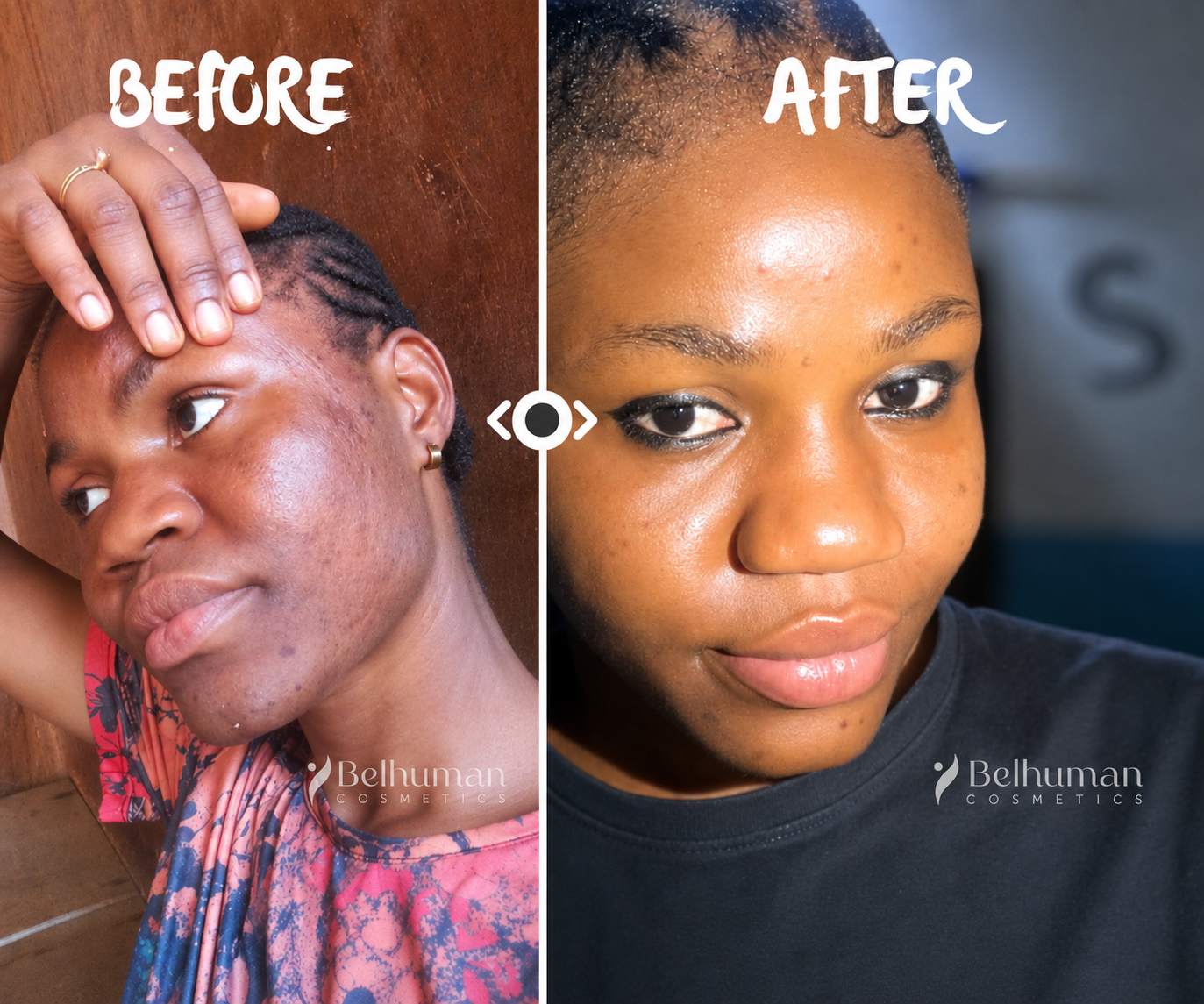 Belhuman Cosmetics Facebook ad
