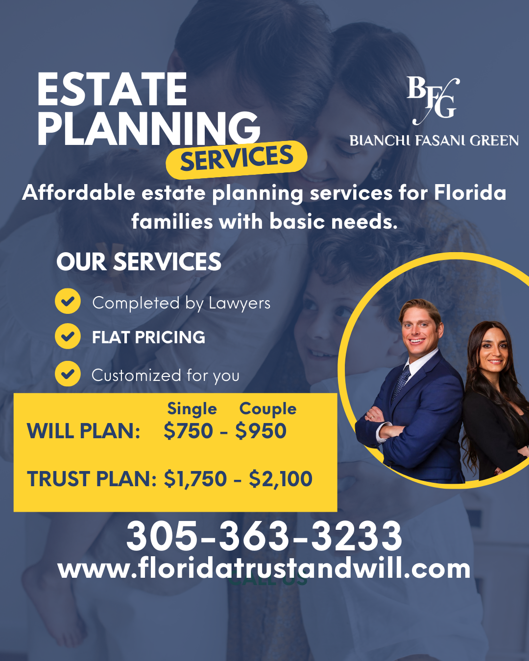 Bianchi Fasani Green Law, PLLC Facebook ad from Jan 8, 2026