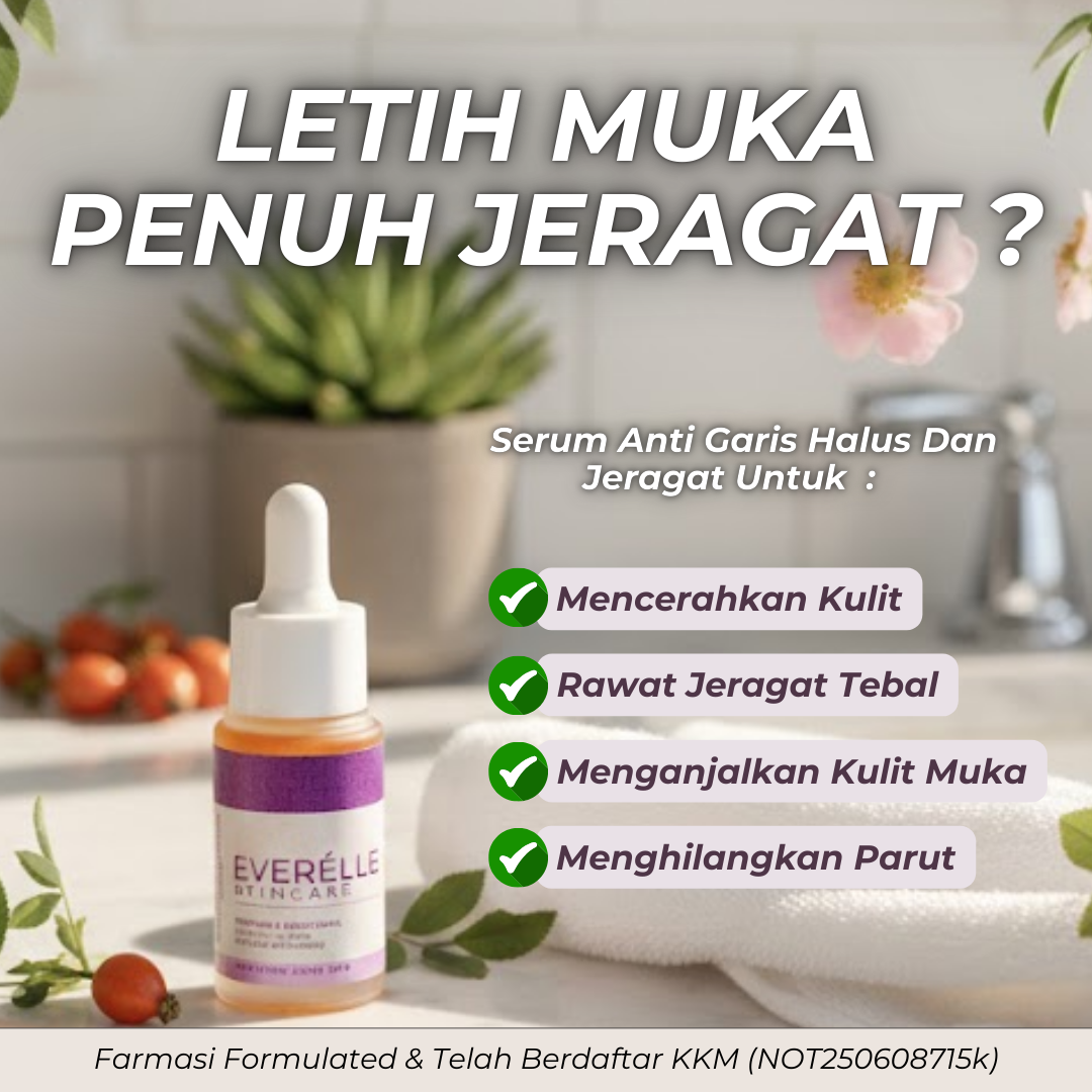 Everelle Skincare HQ By Dr Hanis Facebook ad: FORMULATED BY PHARMACIES