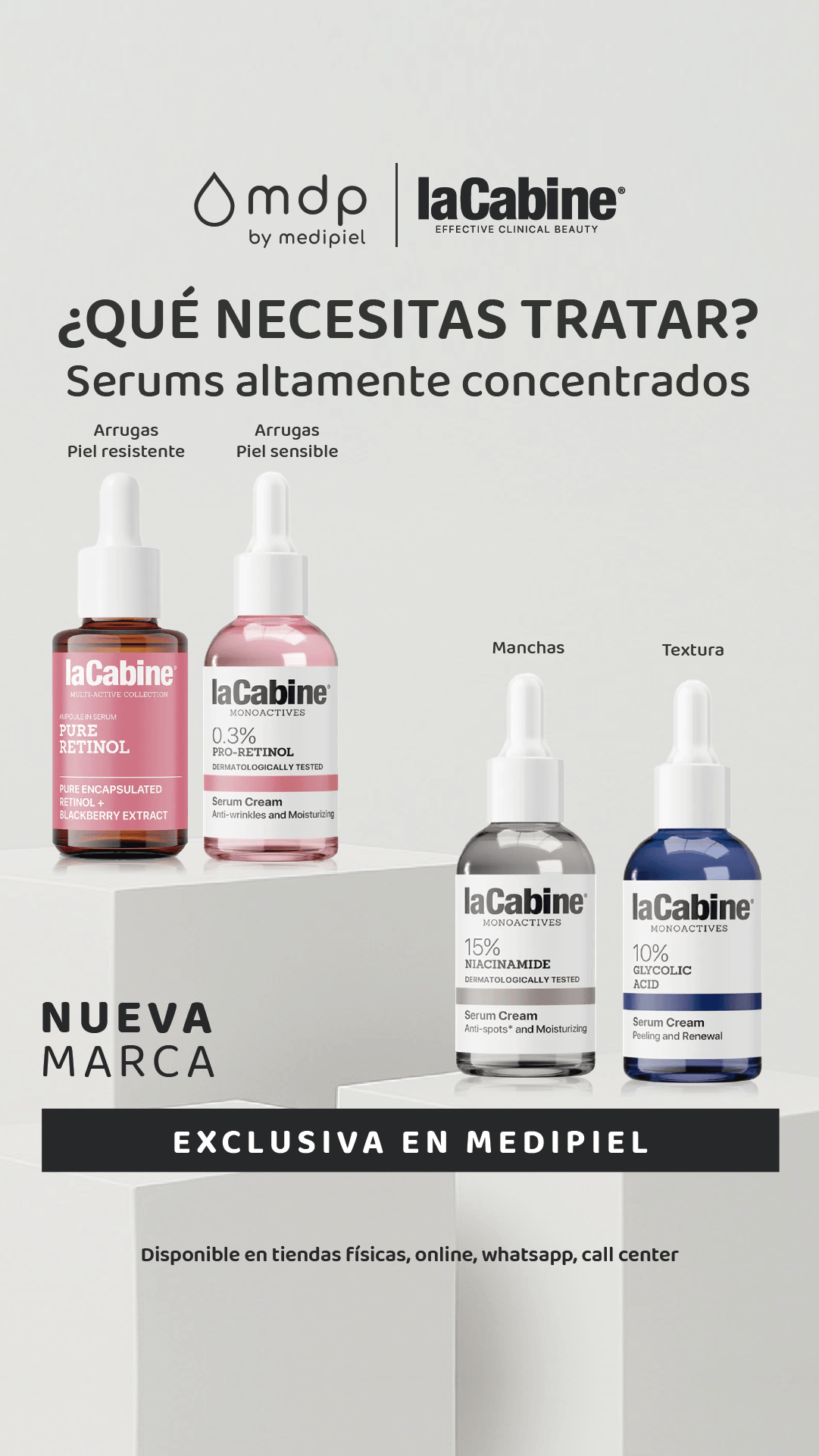 Medipiel Facebook ad: Effective Clinical Beauty