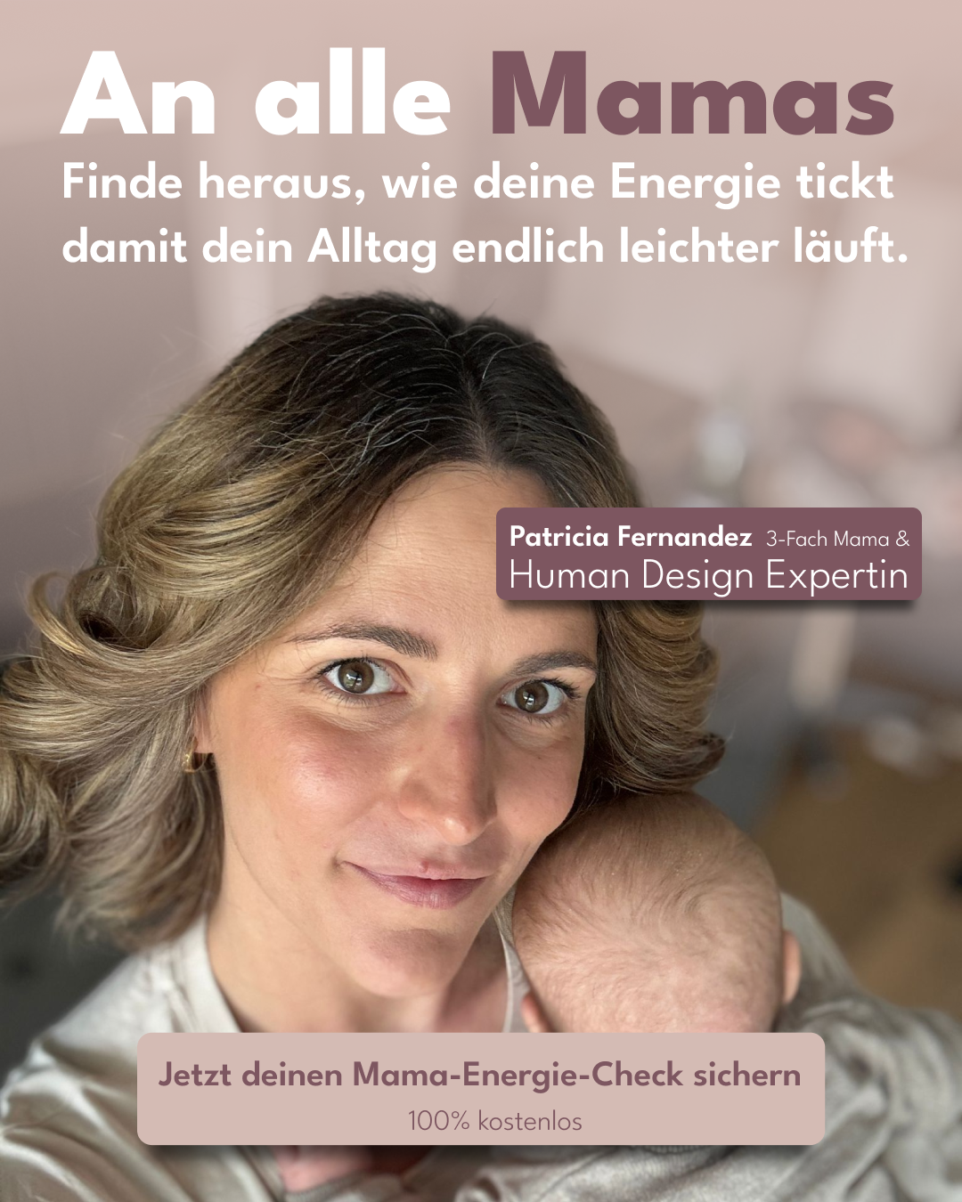 Patricia Fernandez Alvarez Facebook ad: Dein Mama-Energie-Check
