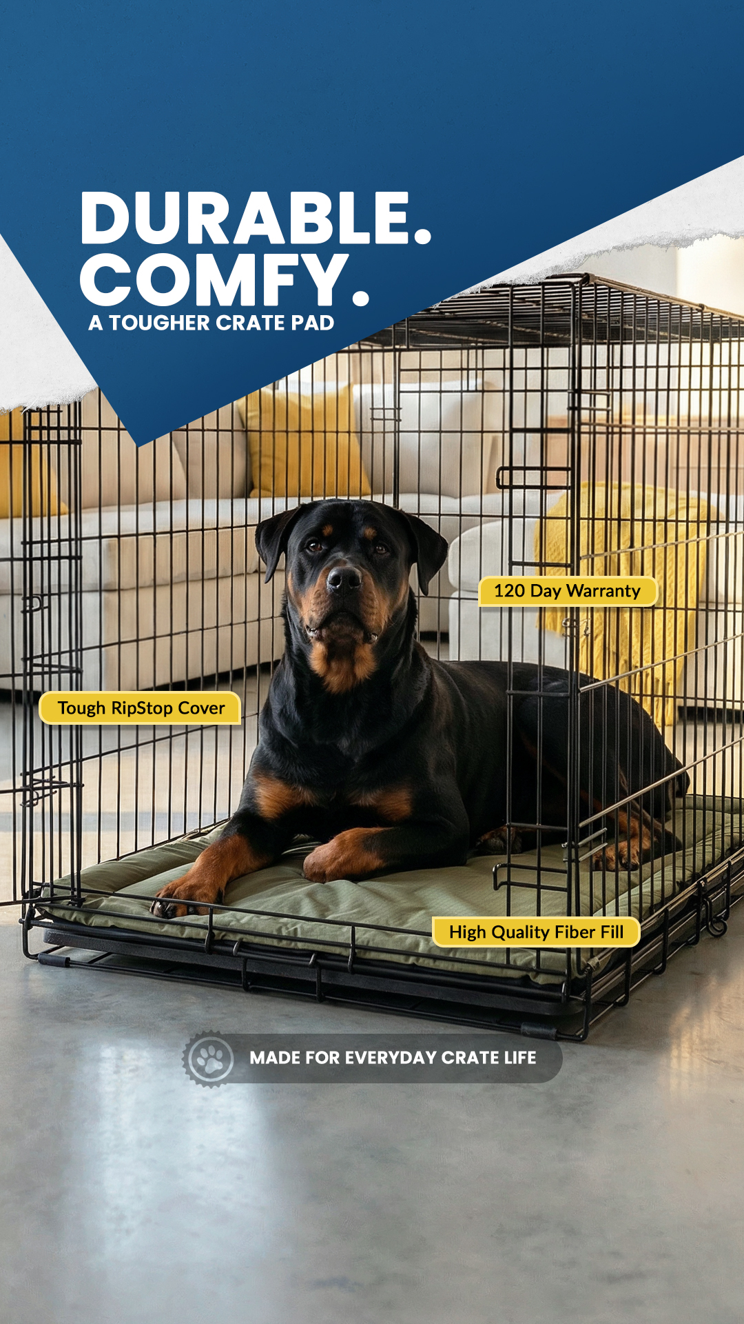 K9 Ballistics Dog Beds Facebook ad
