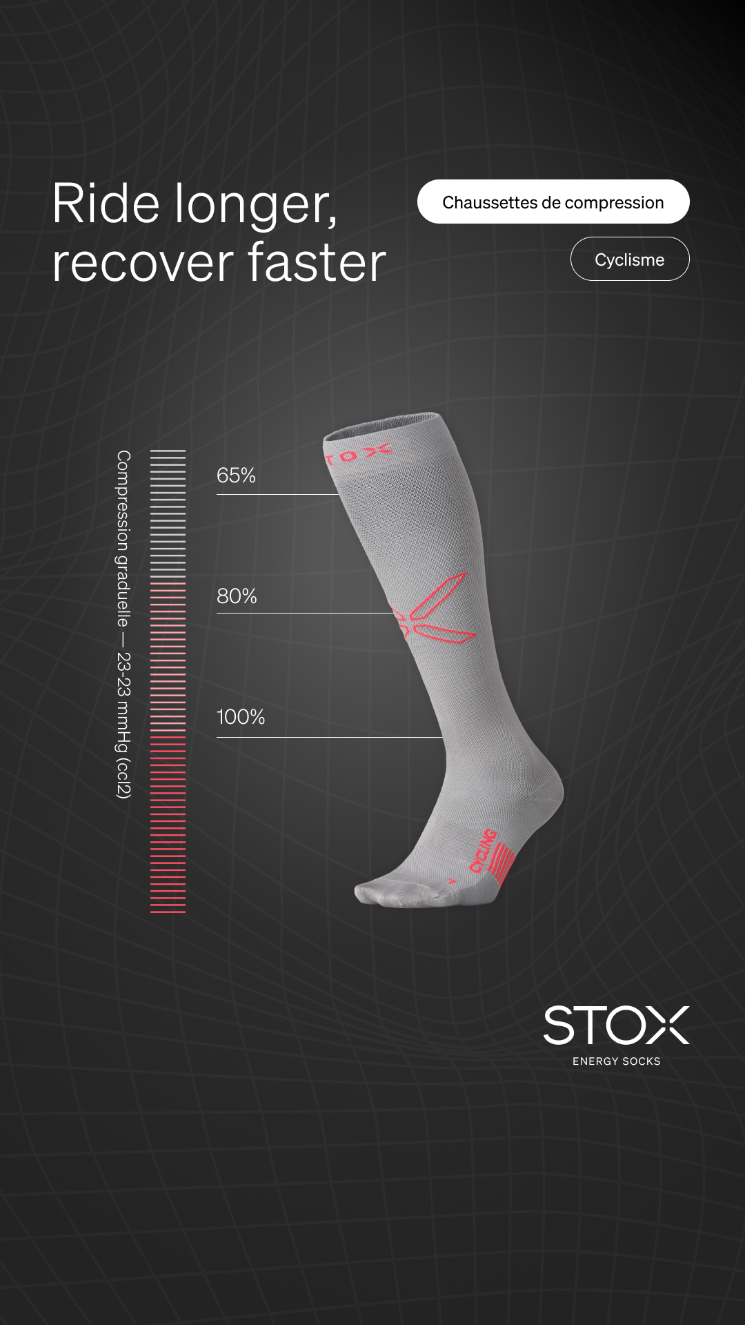 STOX Energy Socks Facebook ad