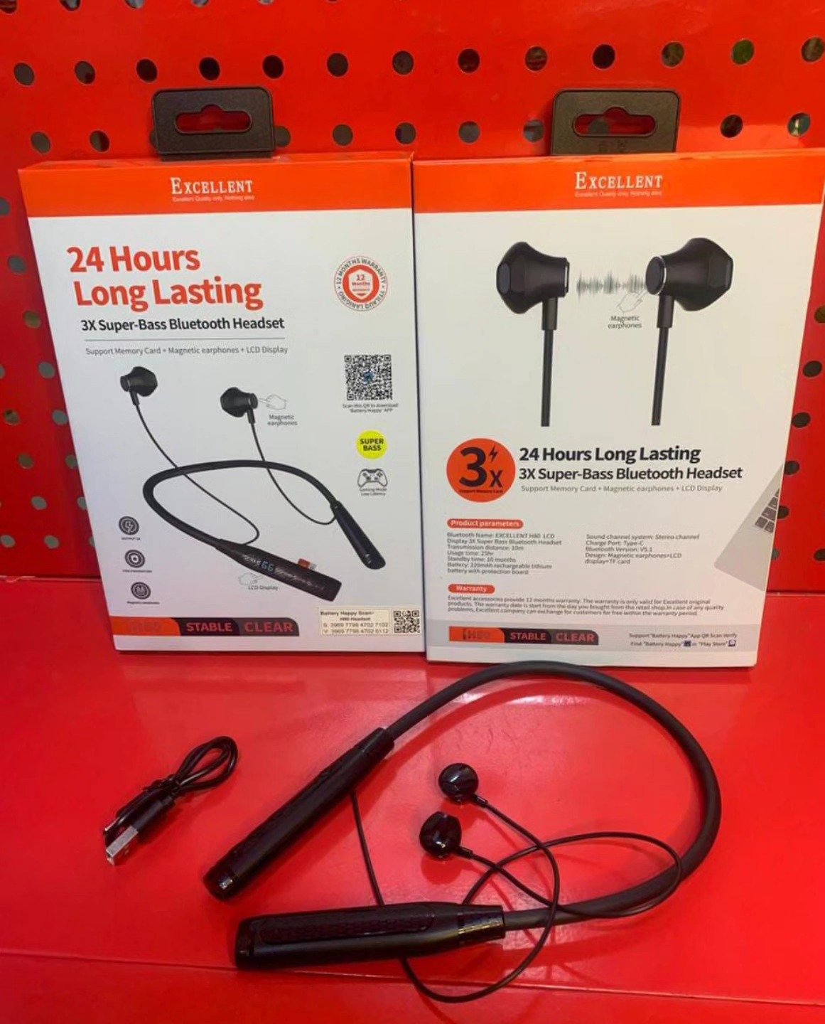 The chosen few Phone Accessories Facebook ad: EXCELLENT H80 SUPER NECKBANDS.