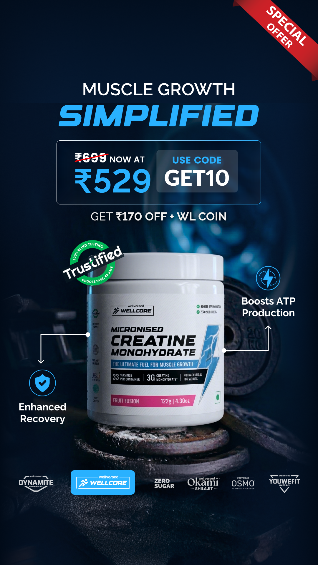 Wellcore - Wellversed Brand Facebook ad