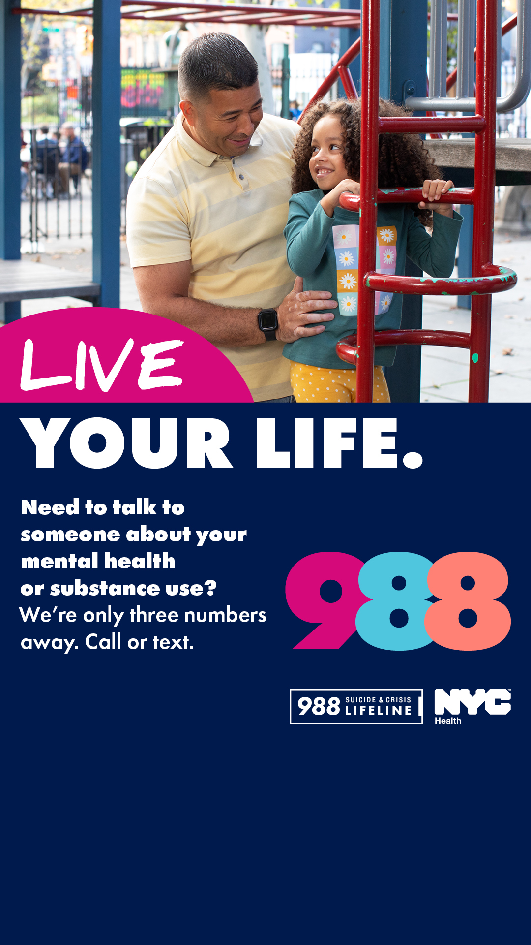 NYC Department of Health and Mental Hygiene Facebook ad