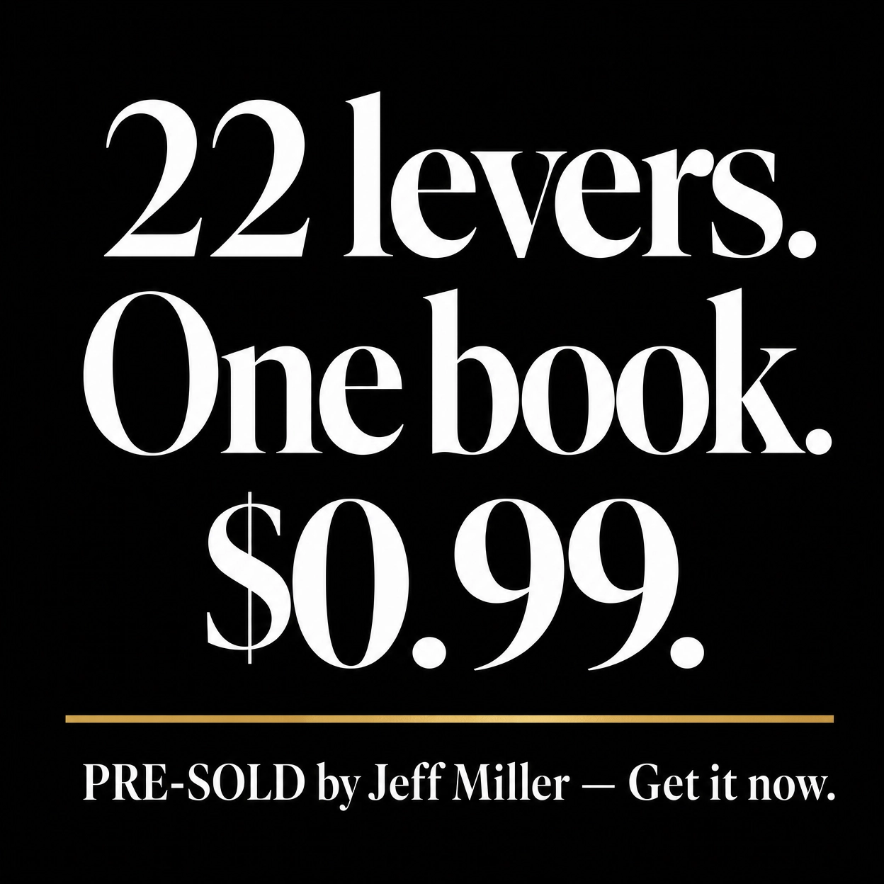Jeff Miller - Online Business Coach Facebook ad