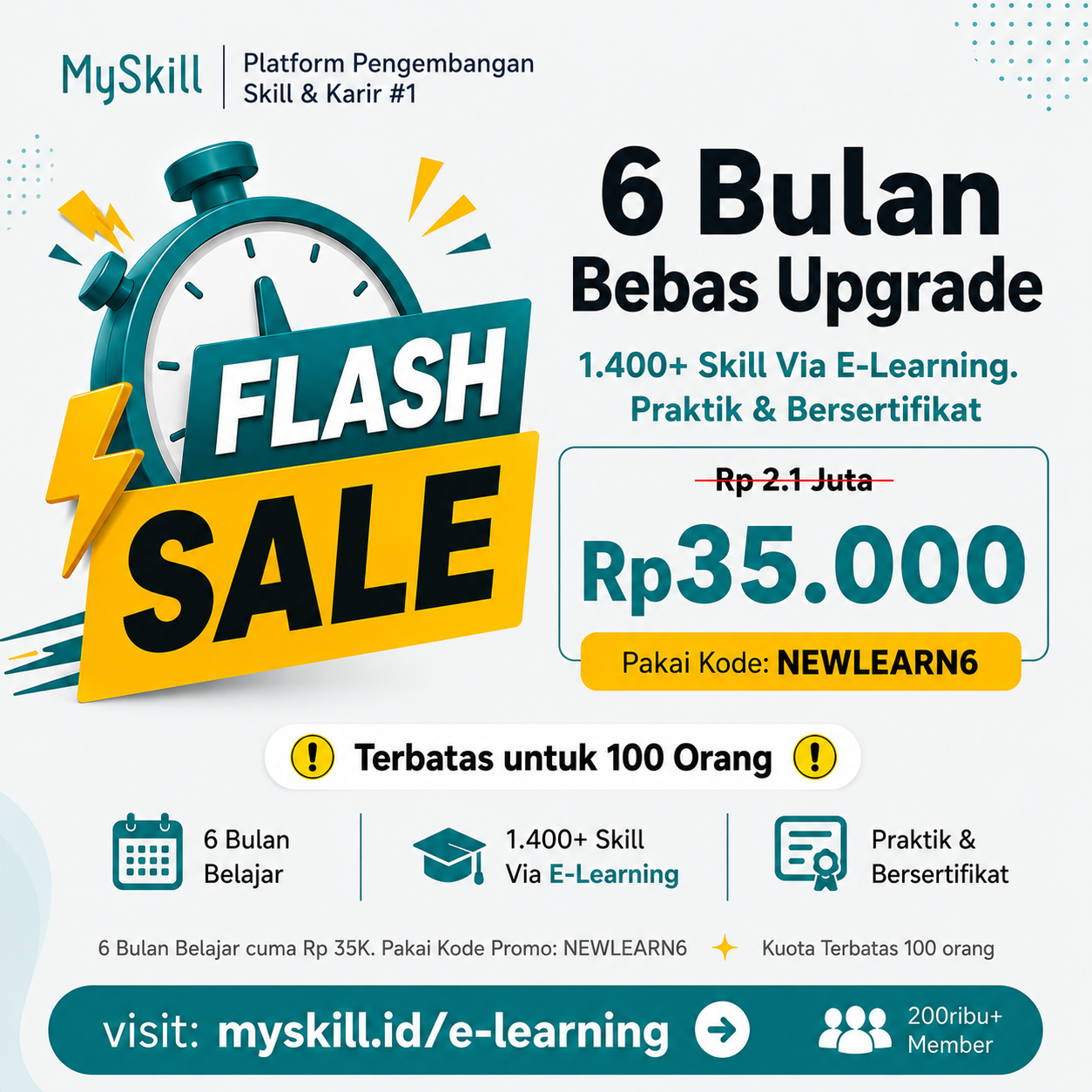 MySkill.id Facebook ad