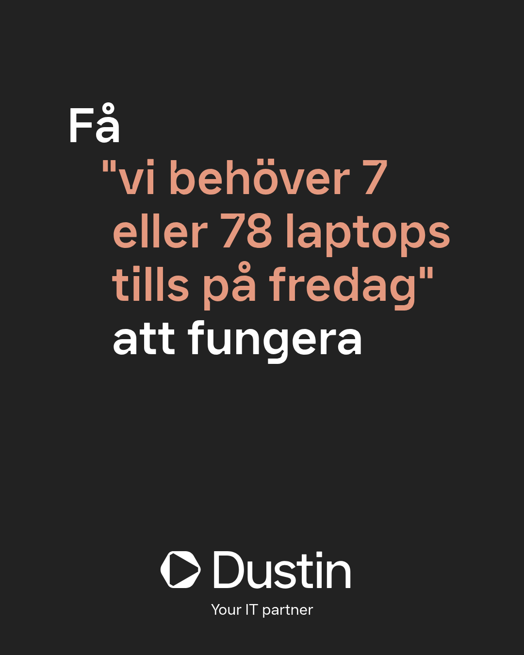 Dustin Facebook ad from Jul 1, 2026