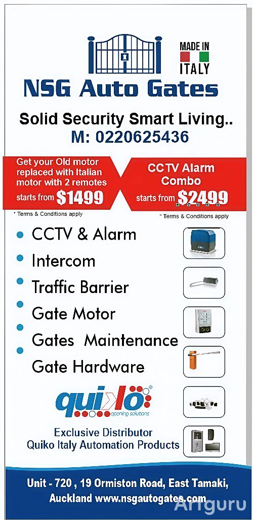 NSG Auto Gates Facebook ad