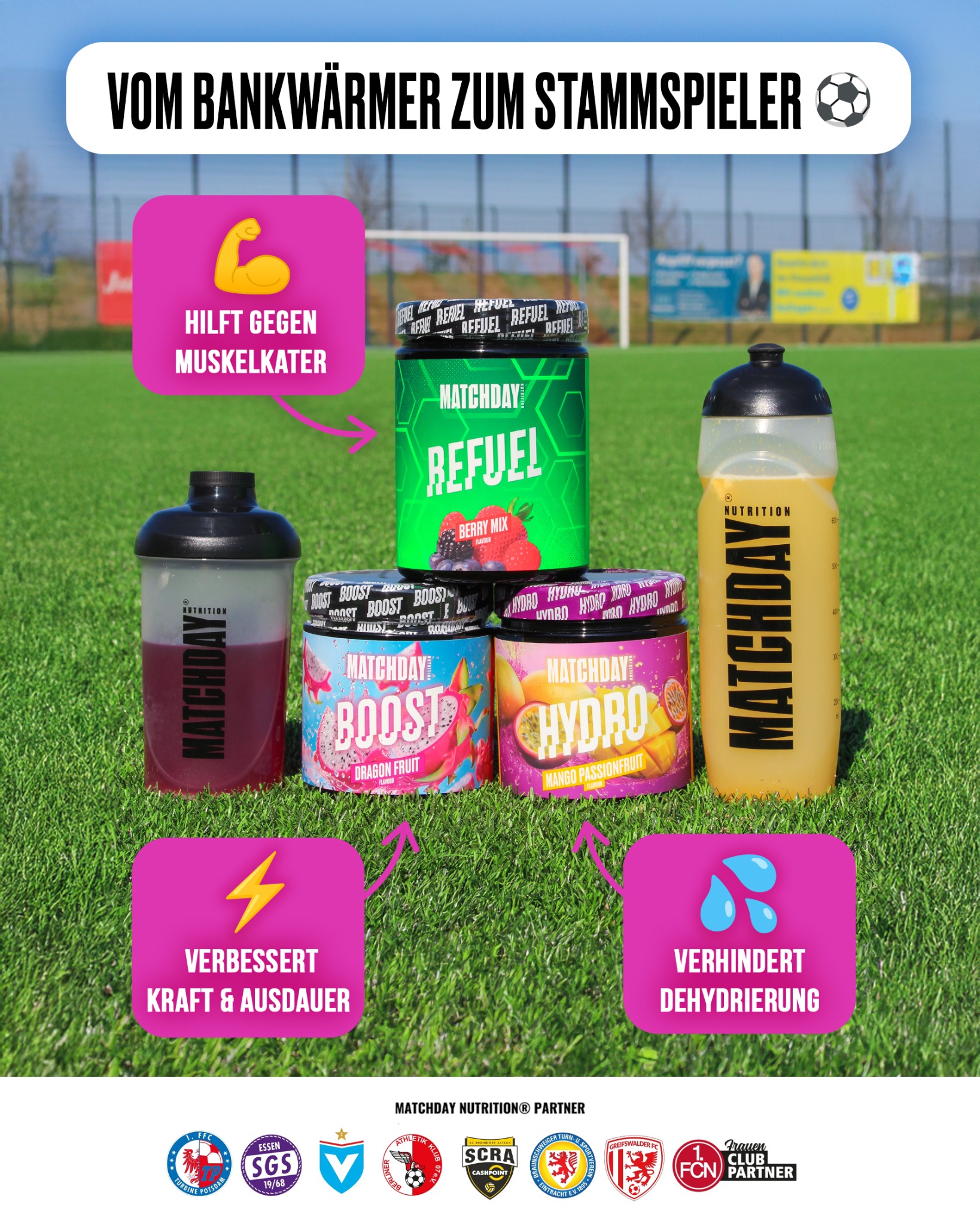 Matchday Nutrition Facebook ad