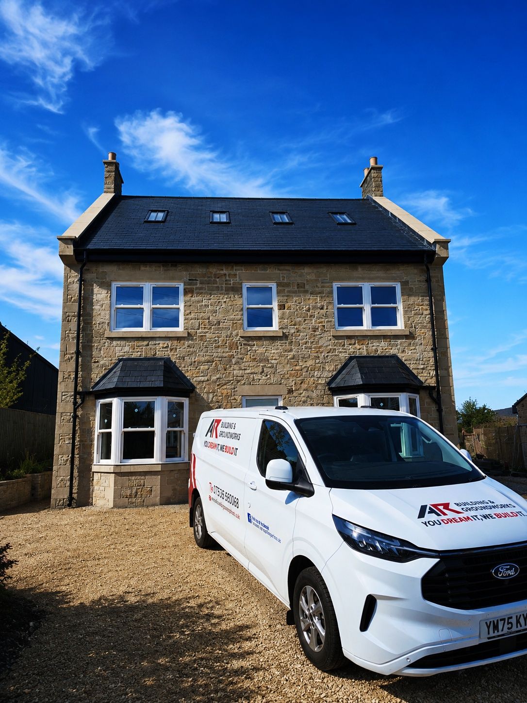AR Building & Groundworks Facebook ad: Immediate Availability