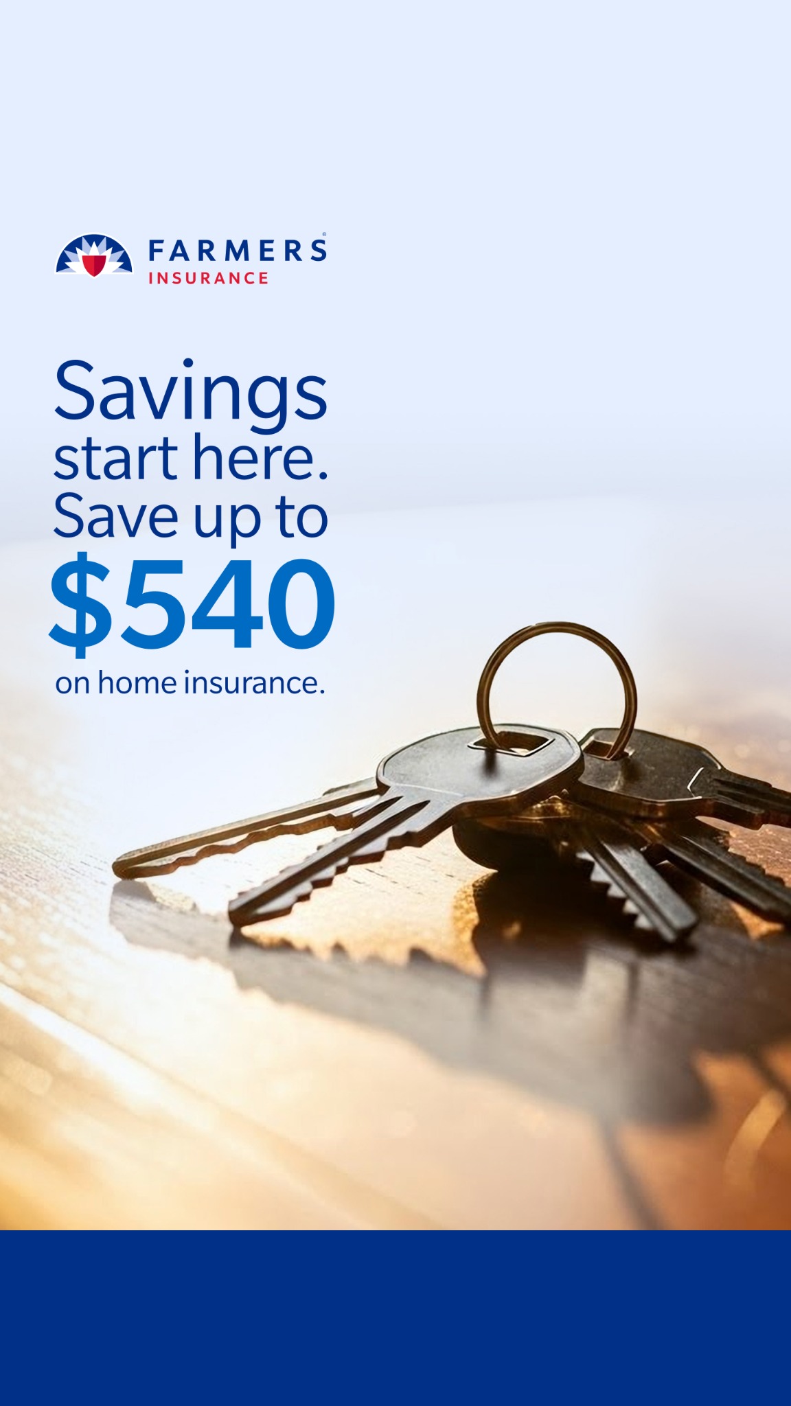 Farmers Insurance Facebook ad