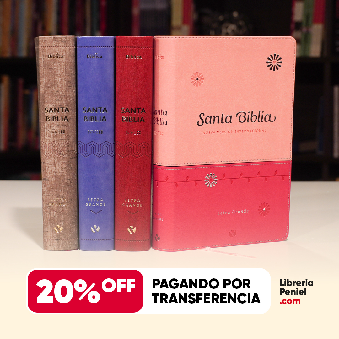 Librería Peniel Facebook ad: Hasta 20% OFF en toda nuestra tienda