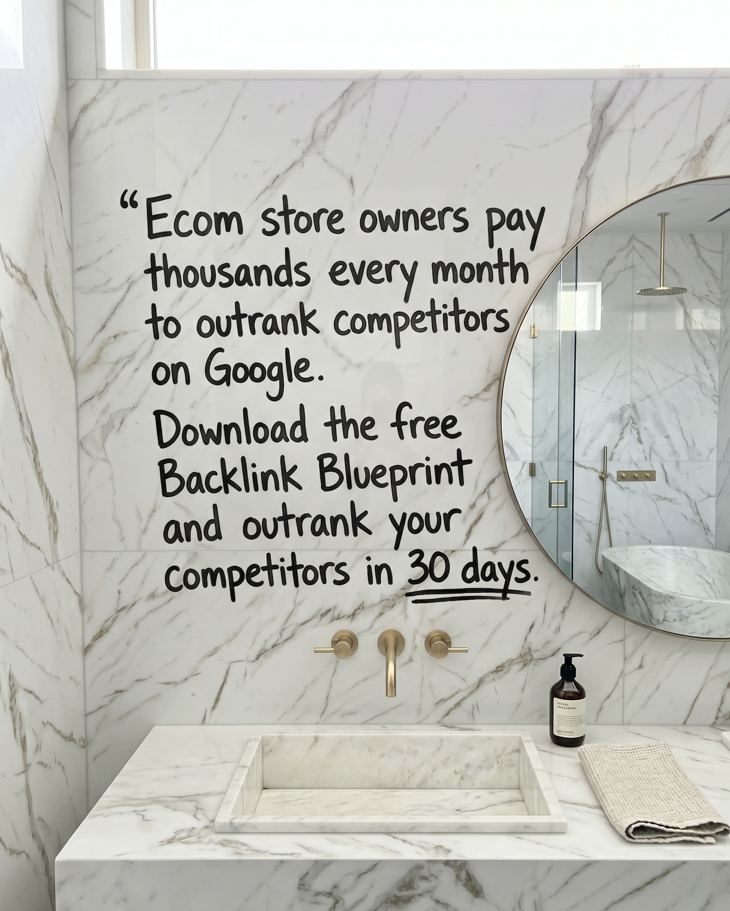 Linking Up Facebook ad: Are you a Ecom Founder?