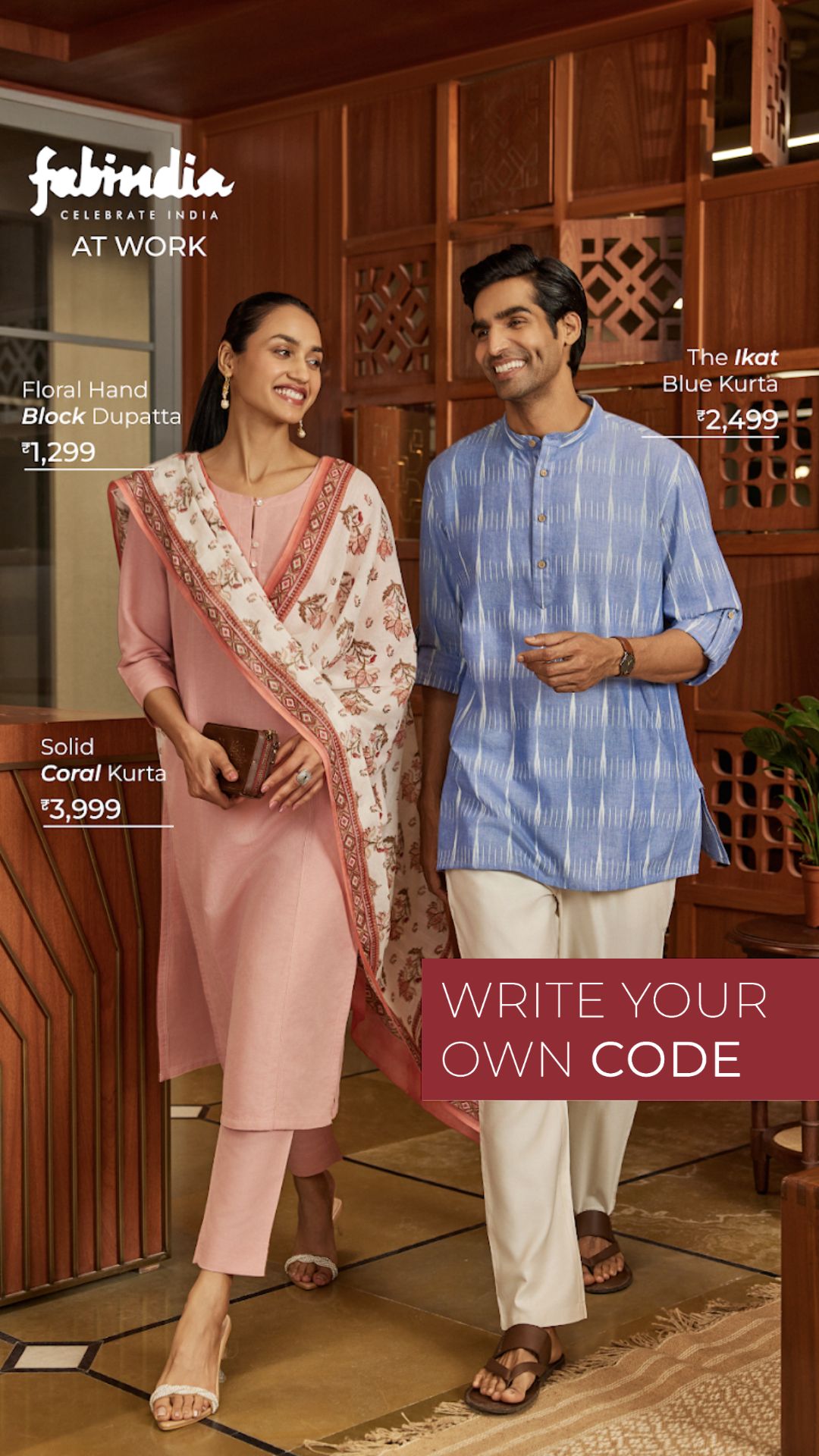 Fabindia Facebook ad