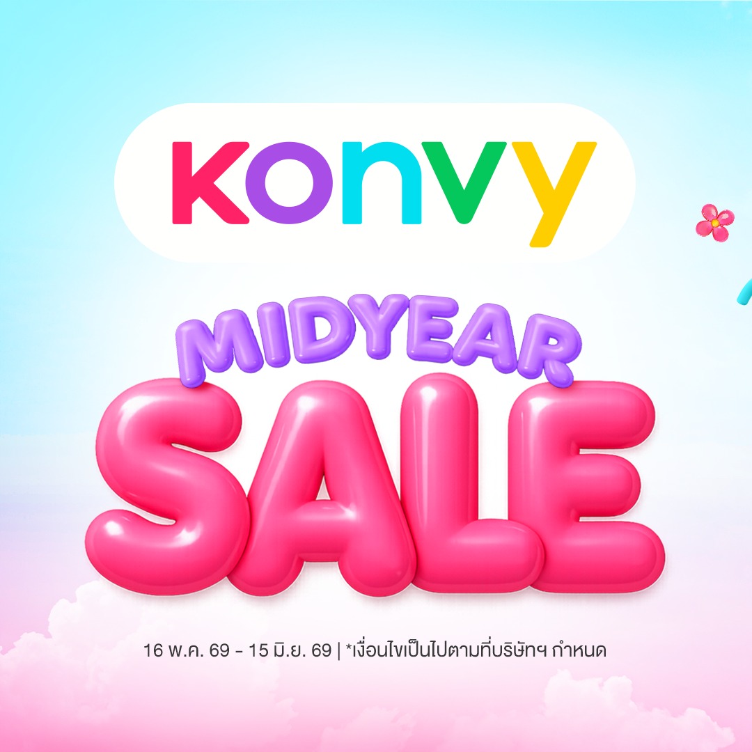 Konvy Facebook ad: Konvy MidYear Sale เซอร์ไพรส์ดีลแรง 9 บาท ทุกวัน