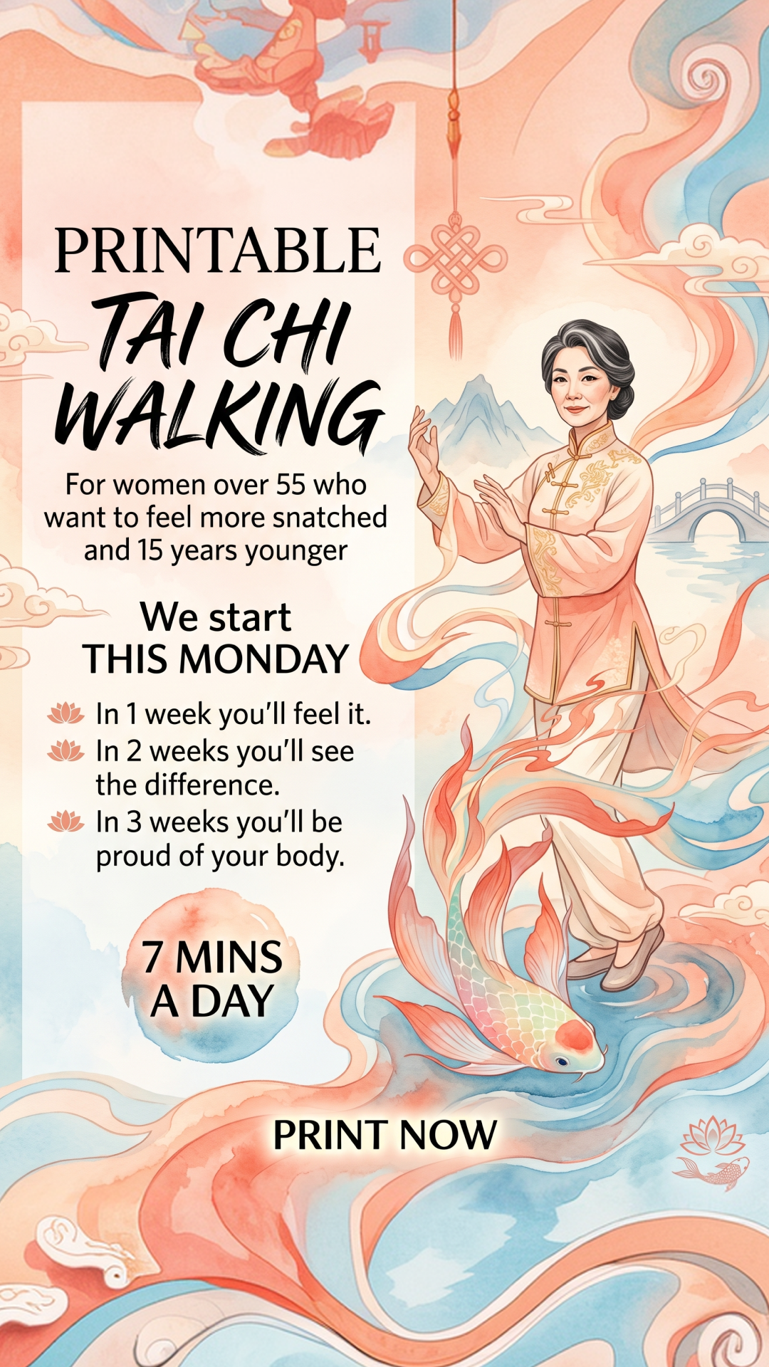 WalkFit Daily Walking Plan Facebook ad