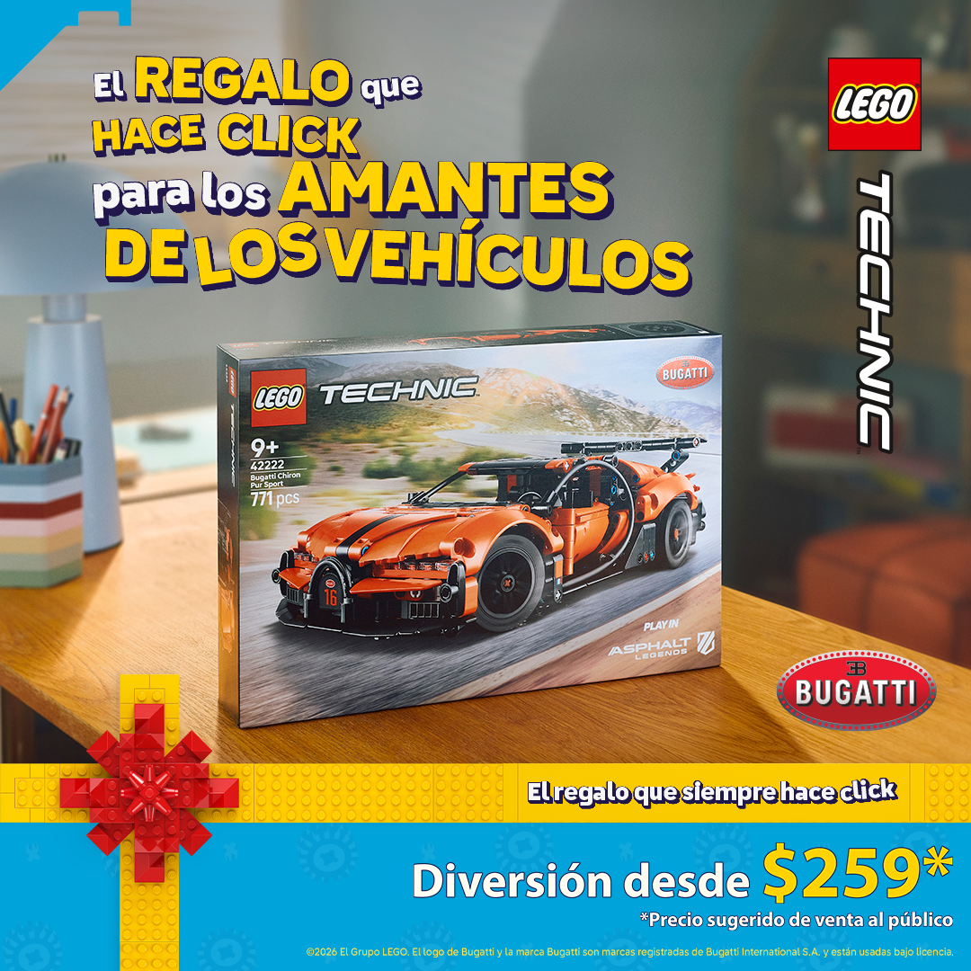LEGO Facebook ad: Para pilotos experimentados