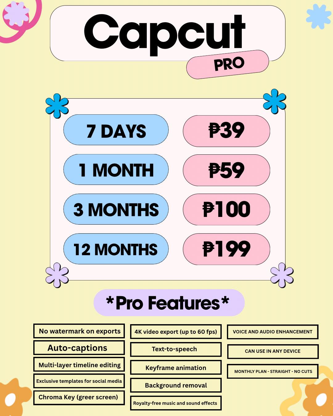 πΊππππ π·ππππ π«πππ Facebook ad: Pro edits, pocket-friendly price!