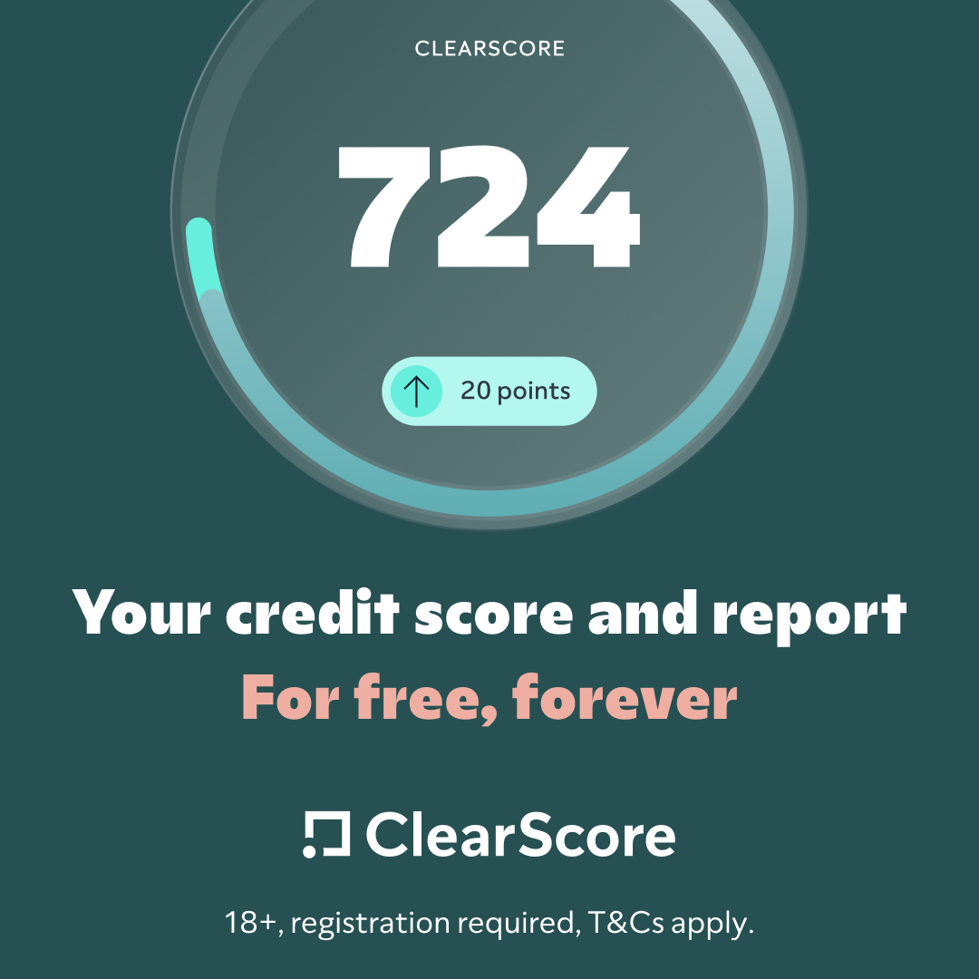 ClearScore Facebook ad