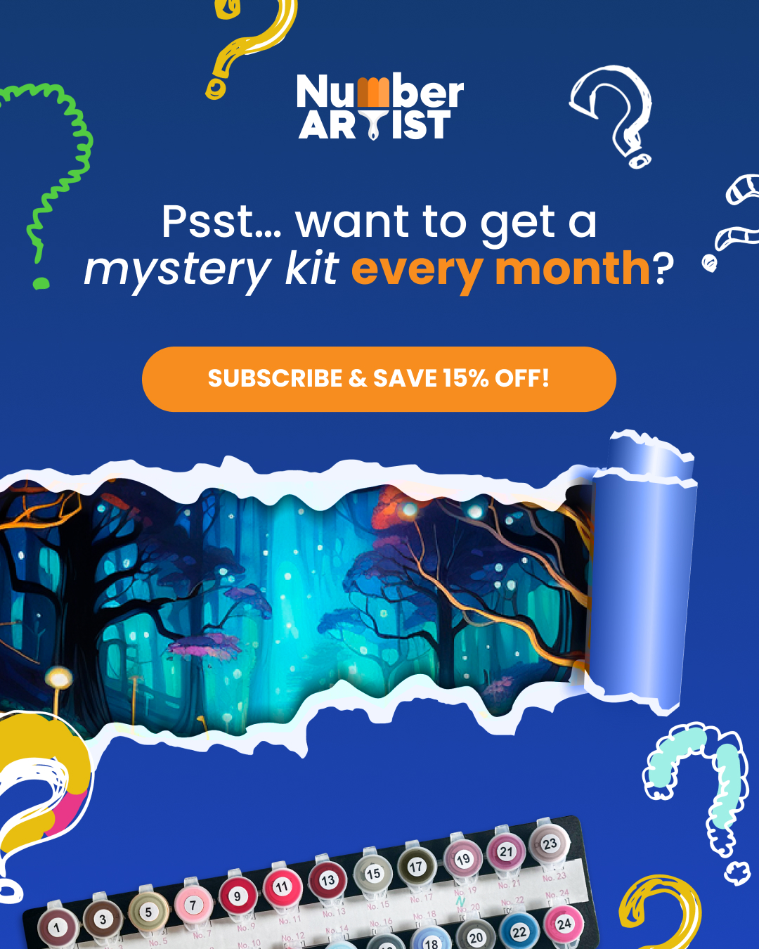 Number Artist Facebook ad