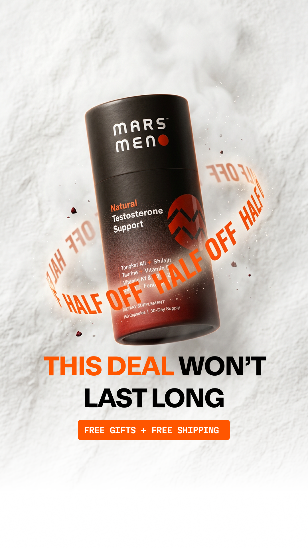 Mars Men Facebook ad
