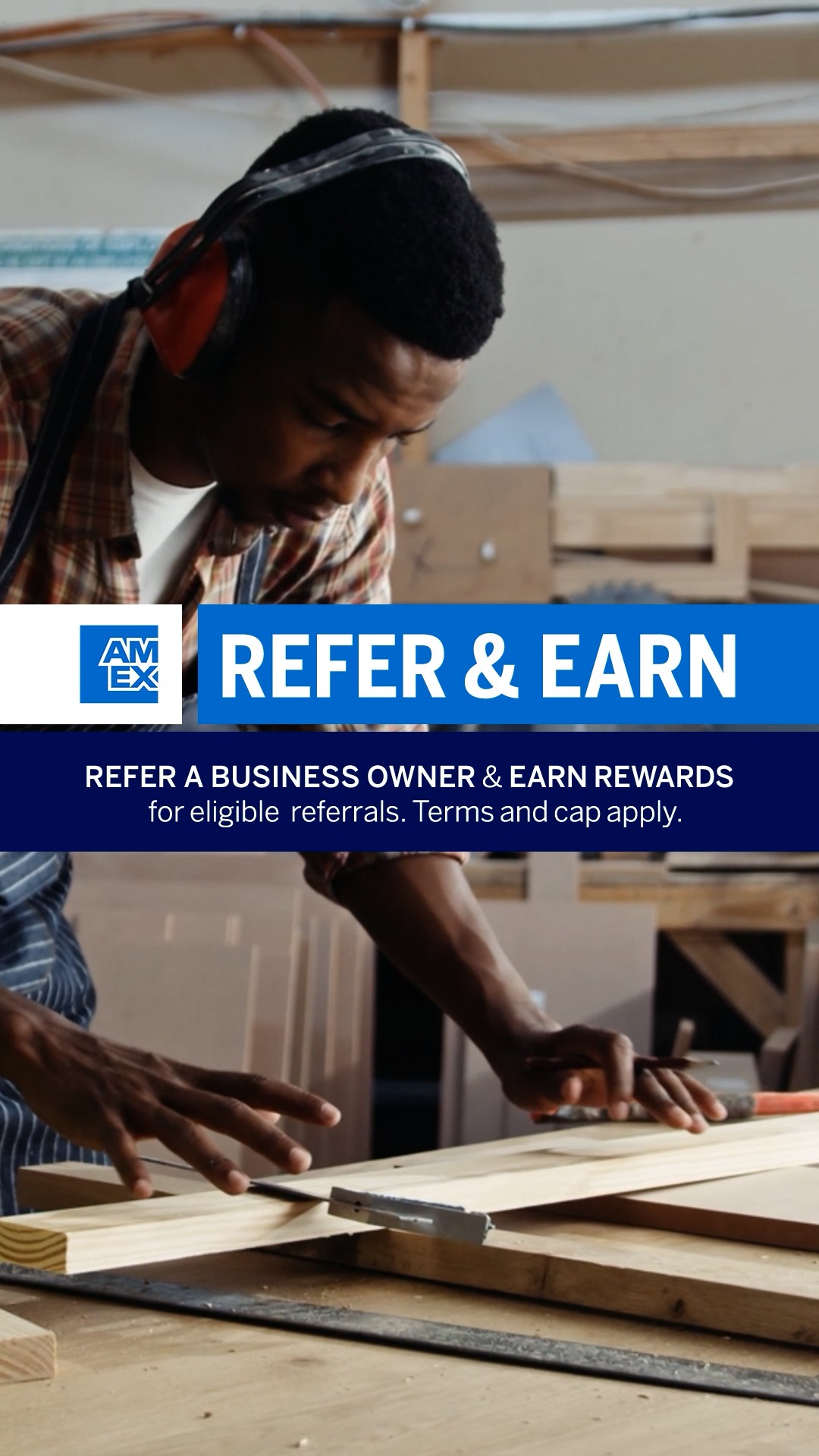 American Express Business Facebook ad