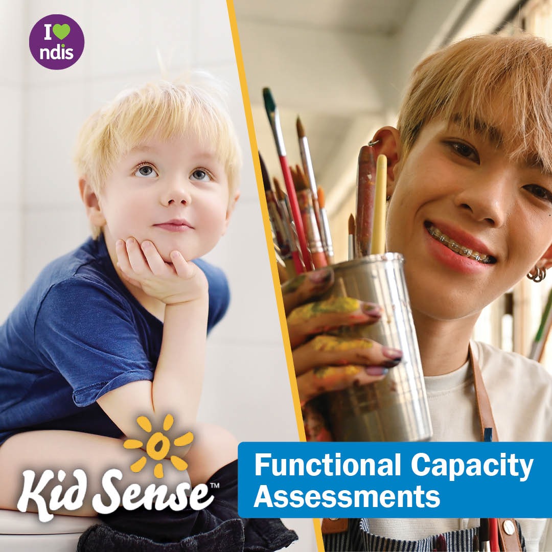 Kid Sense Facebook ad: Functional Capacity Assessments