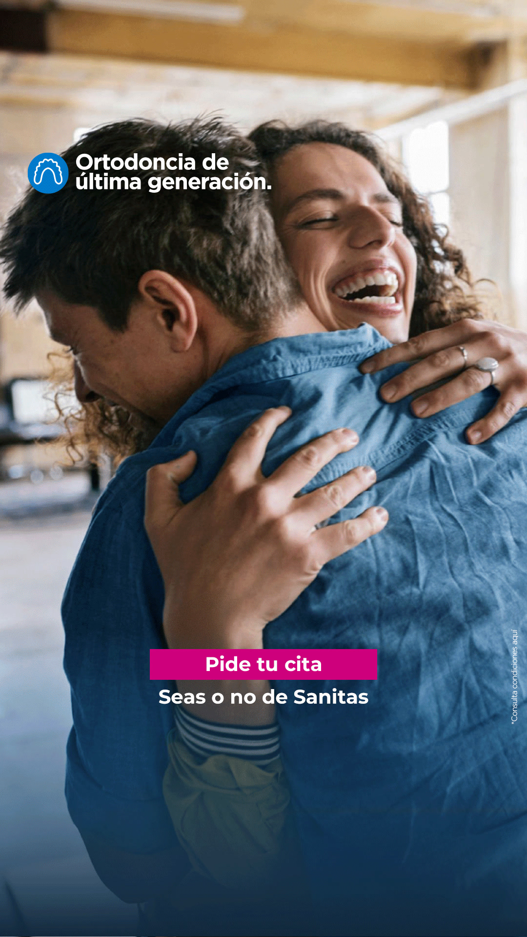 Sanitas Dental Facebook ad: ¡Pide ya tu cita!