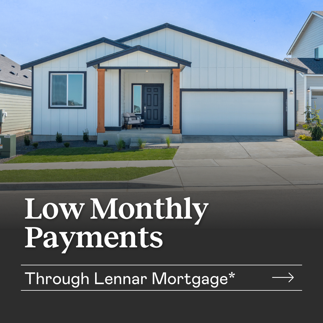 Lennar Inland Northwest Facebook ad: Great Rates on New Homes