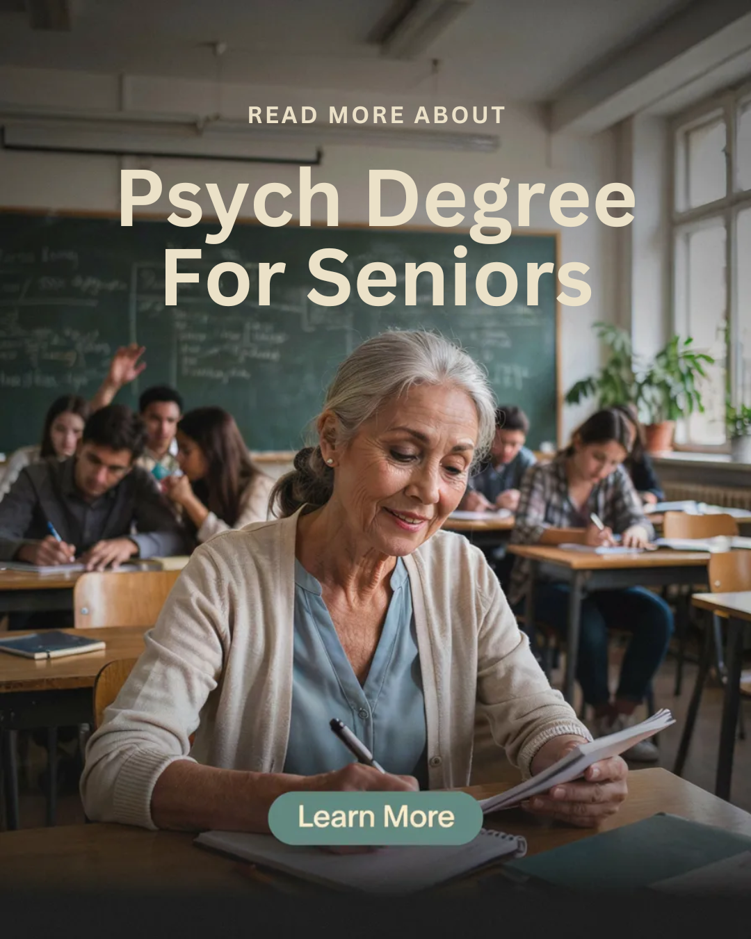 Shop Whiz Facebook ad: Read About Online Psychology Degrees