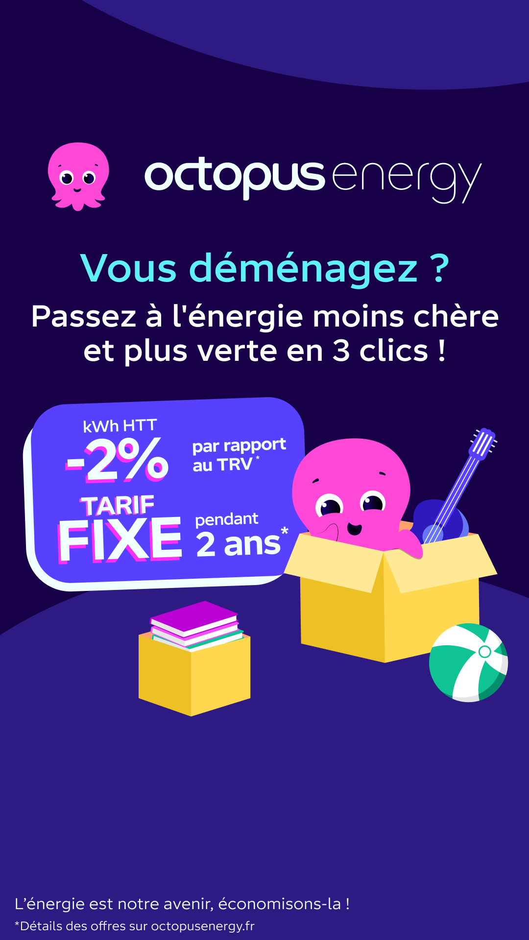 Octopus Energy Facebook ad