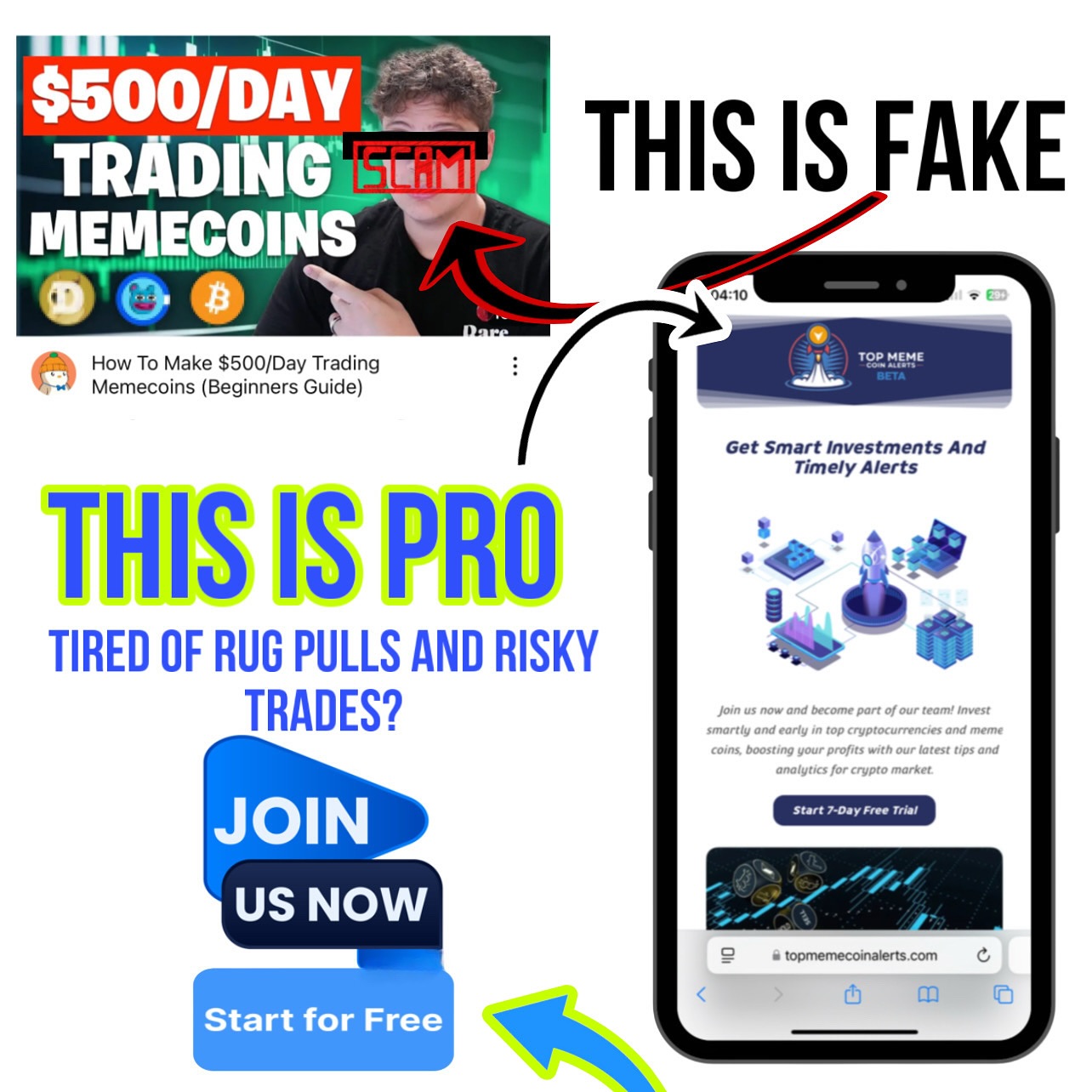 top_memecoinalerts Facebook ad