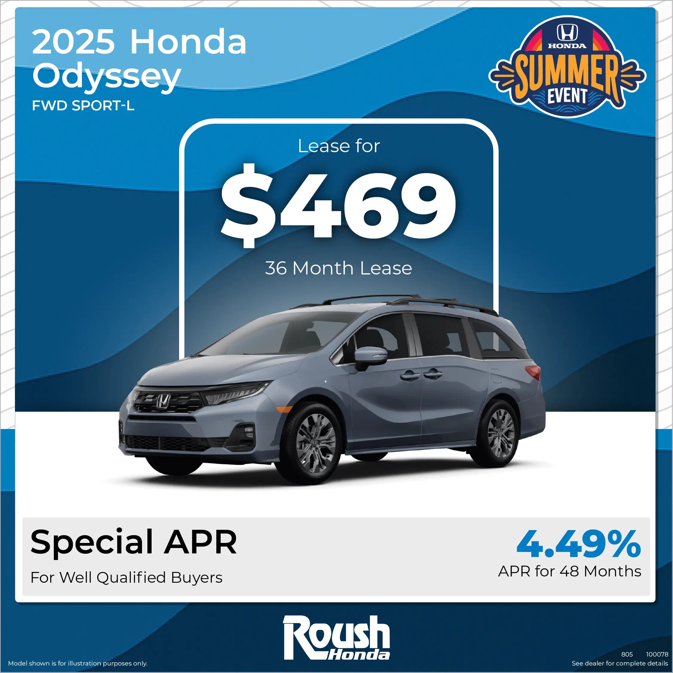 Roush Honda Facebook ad: Family Adventures Start Here