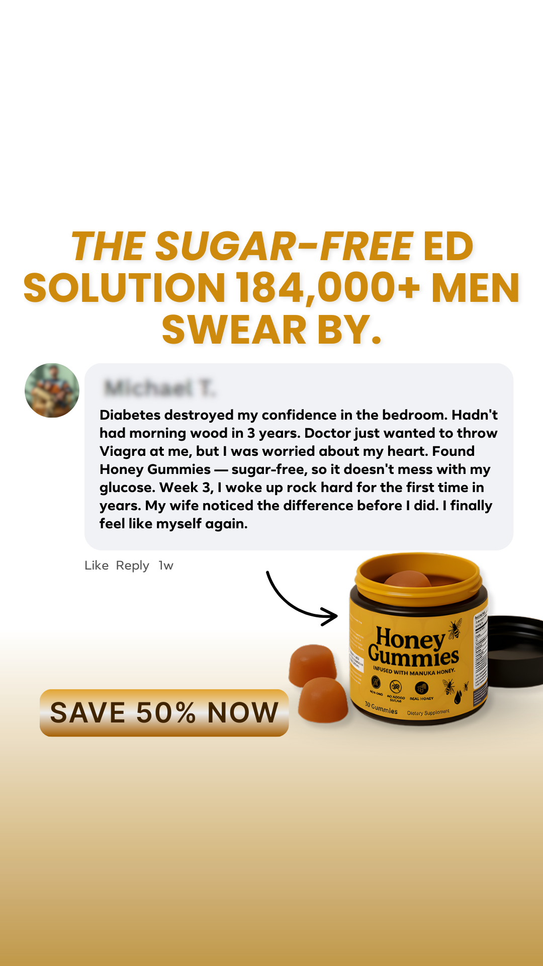 Mens Vitality Review Facebook ad: Build Better Circulation, Daily.
