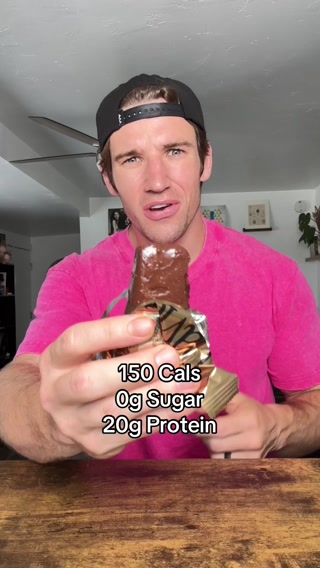 David Protein Facebook ad: 28g Protein. 150 Calories. 0g Sugar.