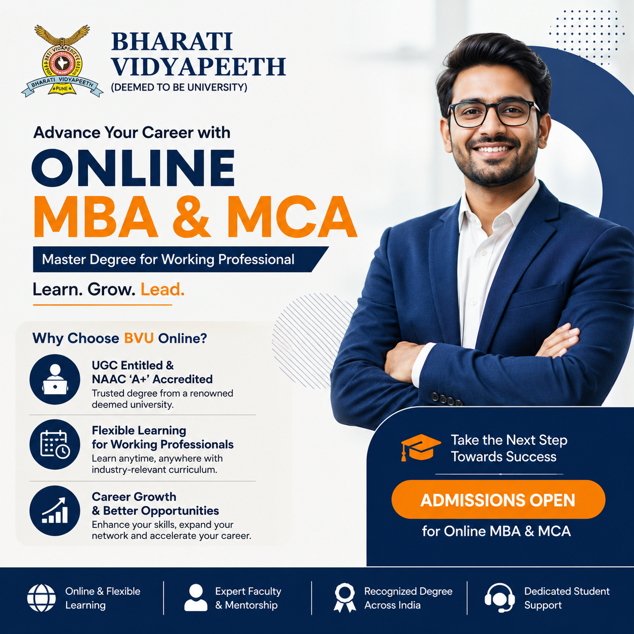 Bharati Vidyapeeth Online Degree Programs  Facebook ad
