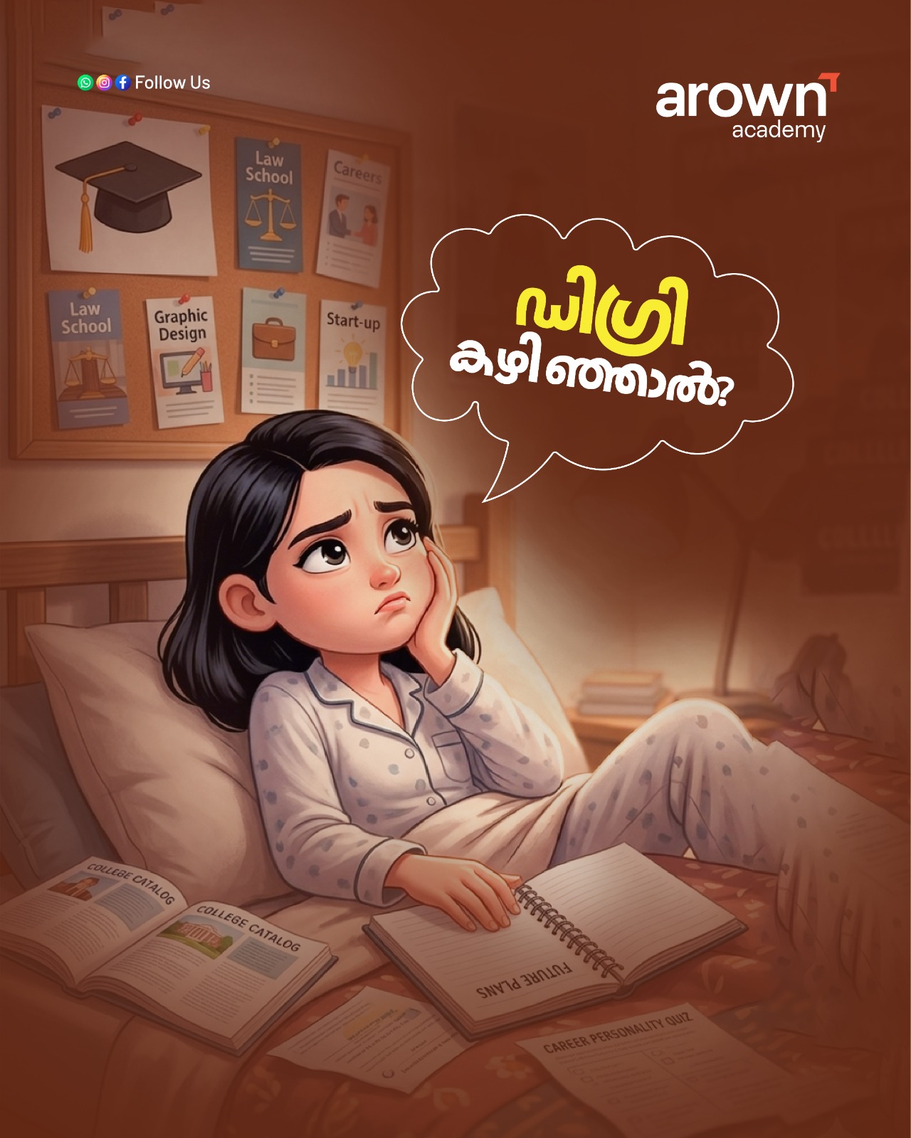 Arown Academy Facebook ad
