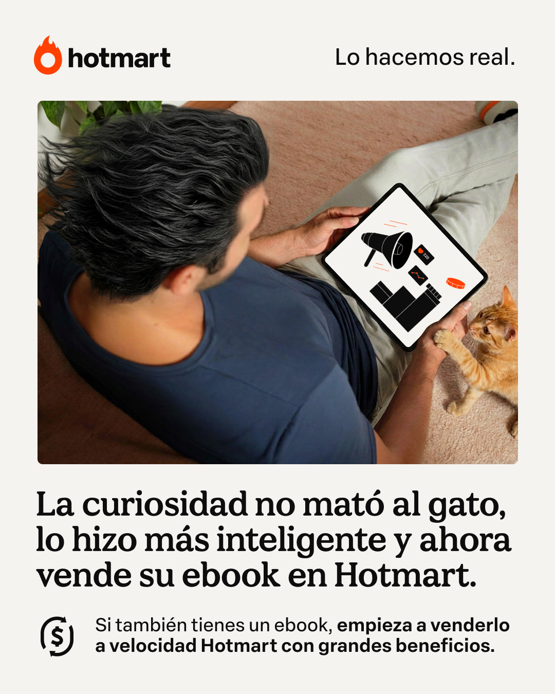 Hotmart Facebook ad